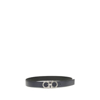 Ferragamo Blue Calf Leather Bos Taurus Belt