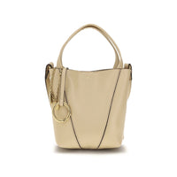 Chloé Beige Calf Leather Bos Taurus Shoulder Bag