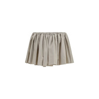 Miu Miu Beige Polyester Mini Skirt