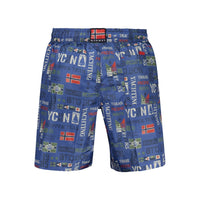 Norway 1963 Blue Polyester Men's Swimwear