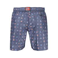 Norway 1963 Blue Polyester Men's Swim Shorts