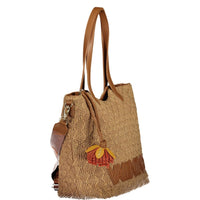Valentino Brown Polyethylene Women Bag