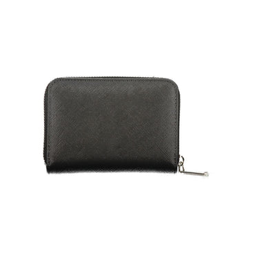 Valentino Black Polyurethane Women's Wallet