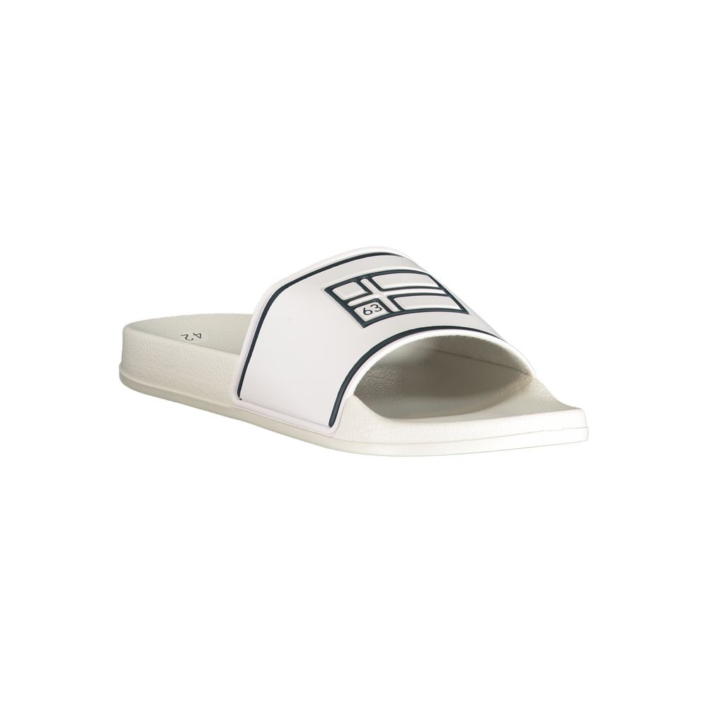 Norway 1963 White Polyethylene Flat Sandals
