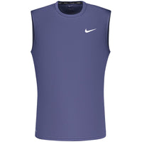 Nike Blue Polyester Men's Tank