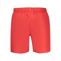 Nike Red Polyester Men's Swimwear