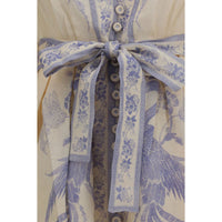 Zimmermann Multicolor Linen Casual Dress