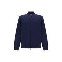 Brunello Cucinelli Blue Cotton Sweatshirt