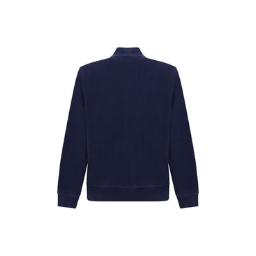 Brunello Cucinelli Blue Cotton Sweatshirt