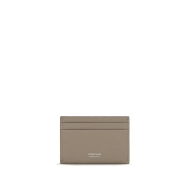 Ferragamo Beige Calf Leather Bos Taurus Wallet