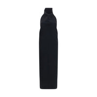 Khaite Black Polyester Cocktail Dress