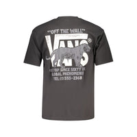 Vans Black Cotton Men's T-Shirt