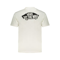 Vans White Cotton Men's T-Shirt
