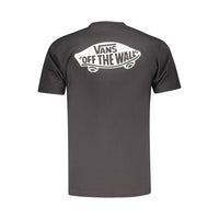 Vans Black Cotton Men's T-Shirt