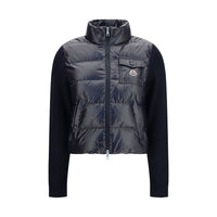 Moncler Blue Polyamide Cardigan