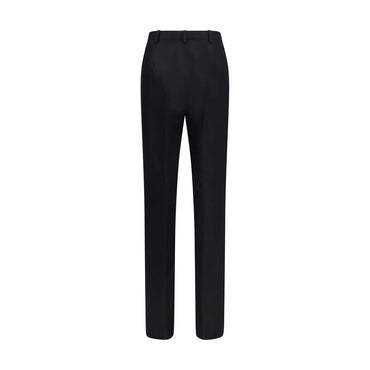 Gucci Black Silk Dress Pants