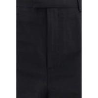 Gucci Black Silk Dress Pants