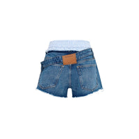 Alexander Wang Blue Denim Shorts