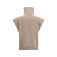 Brunello Cucinelli Beige Cashmere Cardigan