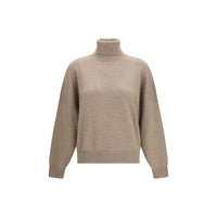 Brunello Cucinelli Brown Cashmere Turtleneck