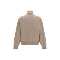 Brunello Cucinelli Brown Cashmere Turtleneck