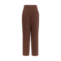 Brunello Cucinelli Brown Cashmere Casual Pants