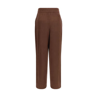 Brunello Cucinelli Brown Cashmere Casual Pants
