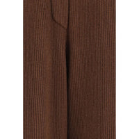 Brunello Cucinelli Brown Cashmere Casual Pants