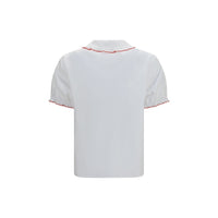 Miu Miu White Cotton Blouse