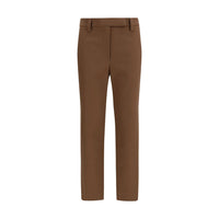 Brunello Cucinelli Brown Elastane Casual Pants