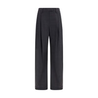 Brunello Cucinelli Gray Wool Oves Aries Dress Pants