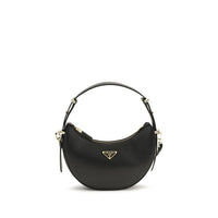 Prada Black Calf Leather Bos Taurus Backet Bag