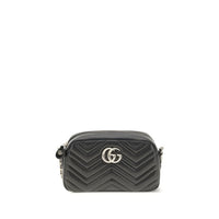 Gucci Black Calf Leather Bos Taurus Handbag