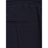 Brunello Cucinelli Blue Cotton Joggers (Workout Pants)