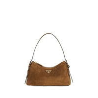 Prada Brown Calf Leather Bos Taurus Backet Bag
