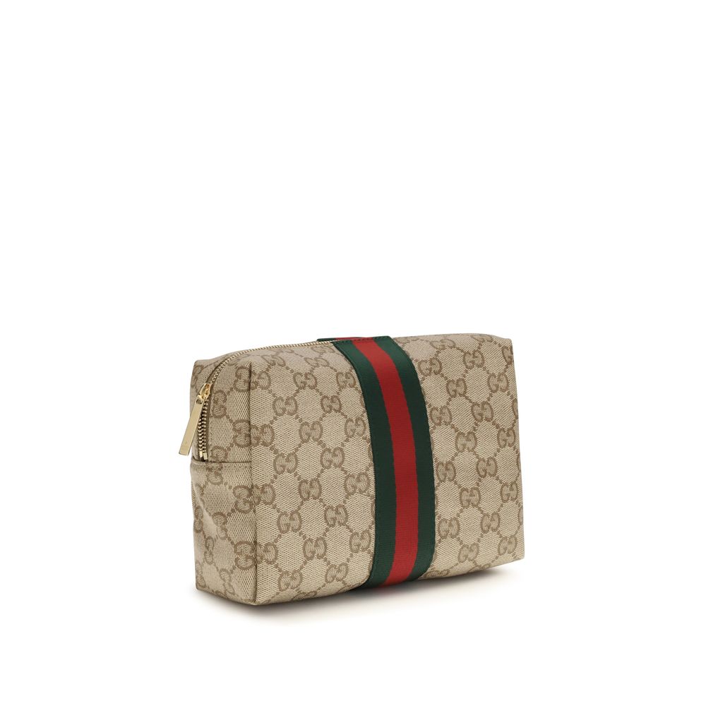 Gucci Beige Fabric Wallet