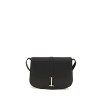 Tom Ford Black Calf Leather Bos Taurus Shoulder Bag