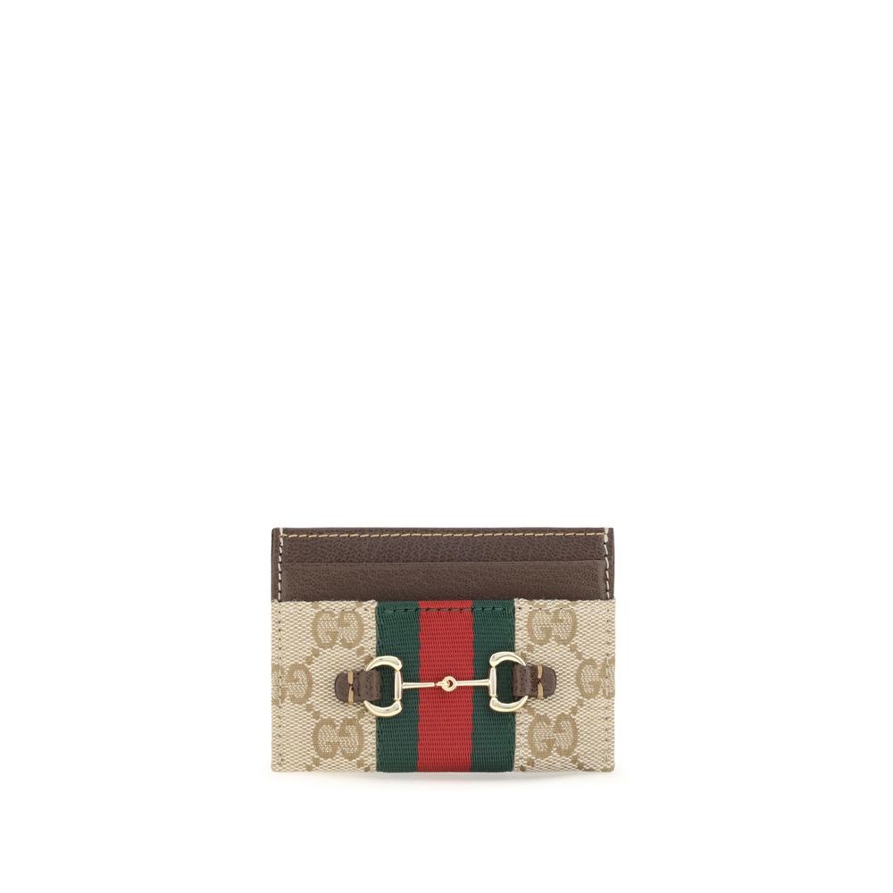 Gucci Beige Fabric Wallet