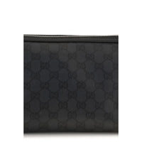 Gucci Black Fabric Clutch Bag