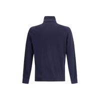 Brunello Cucinelli Blue Wool Oves Aries Turtleneck