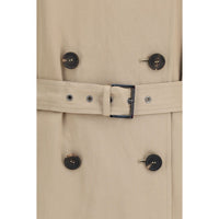Brunello Cucinelli Beige Cotton Coat