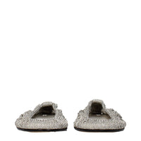Isabel Marant Gray Fabric Ballet Flats