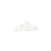 Birkenstock White Plastic Flat Sandals