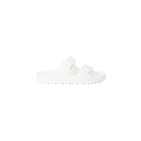 Birkenstock White Plastic Flat Sandals