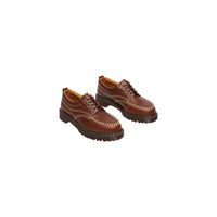 Dr. Martens Brown Leather Oxfords And Derbies