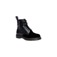 Dr. Martens Black Leather Lace-Up Boots