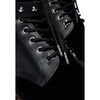 Dr. Martens Black Leather Lace-Up Boots
