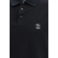Brunello Cucinelli Black Cotton Shirt