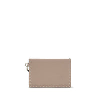 Valentino Garavani Beige Calf Leather Bos Taurus Wallet