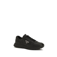 Prada Black Polyester Athletic Sneakers